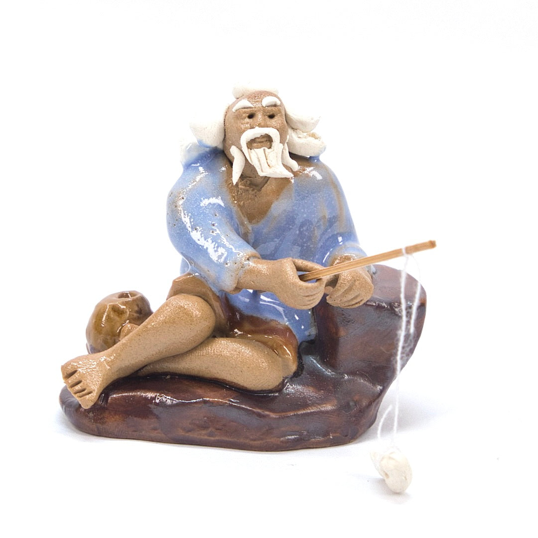 Tonfigur Angler 7 cm